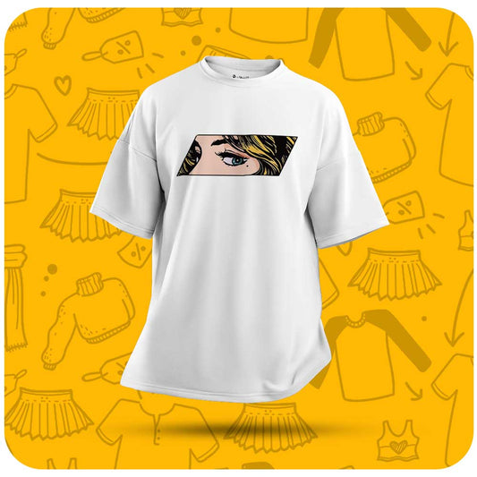 Yellow Eyes | Unisex Oversized T-Shirt