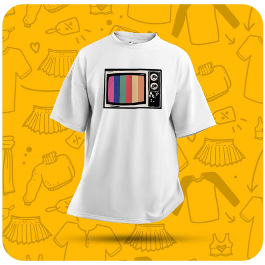 TV | Unisex Oversized T-Shirt