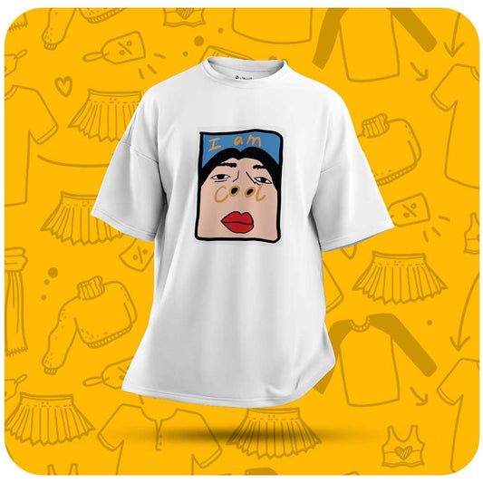 I Am Cool | Unisex Oversized T-Shirt