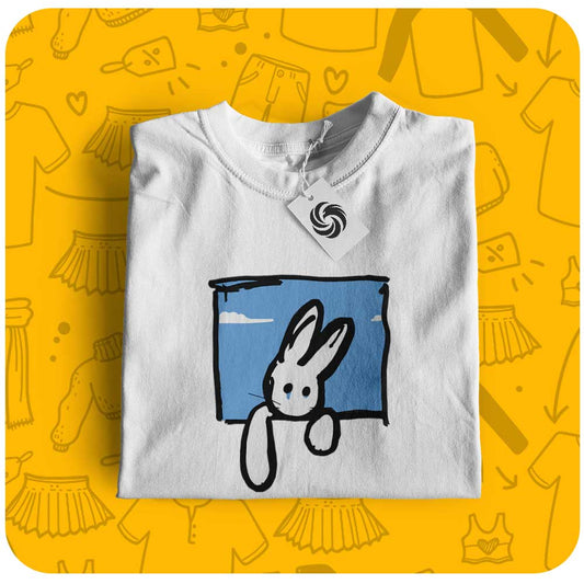 Rabbit Crying | Unisex T-Shirt